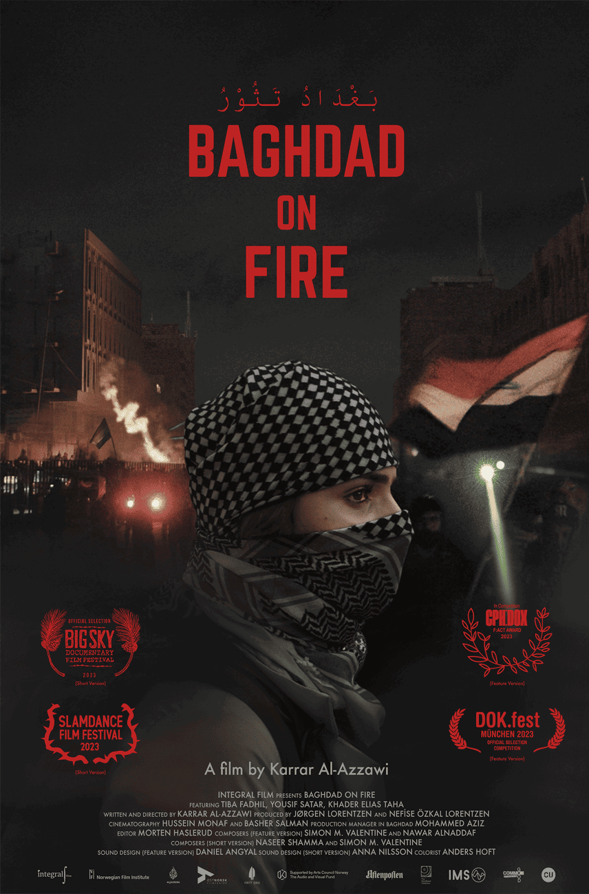 Poster - Baghdad on Fire